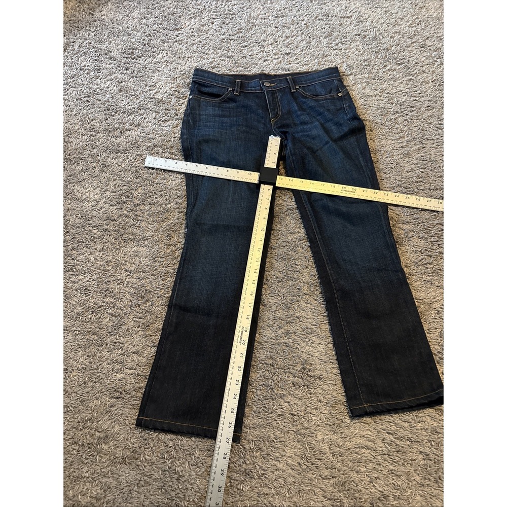 We The Free People Jeans Womens 32x27 Dark Wash Straight Denim - Picture 5 of 6